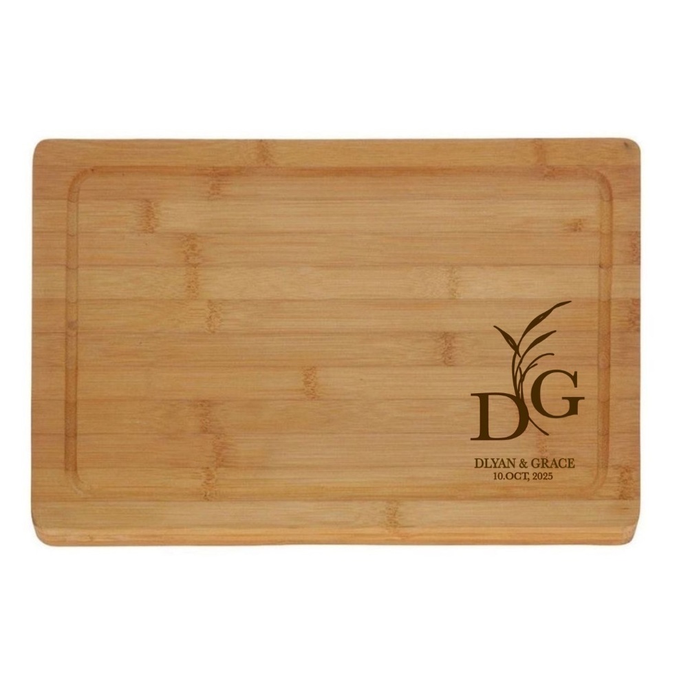 Personalized Bamboo Cutting Board